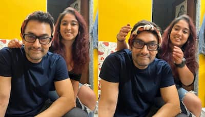 Aamir Khan does daughter Ira Khan’s make-up, she admits he did it better than her, fans say ‘Mr Perfectionist’