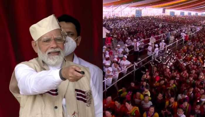 Narendra Modi in Assam: Efforts on to remove AFSPA completely from North-east, says PM 