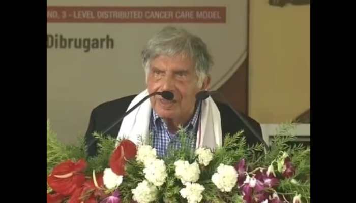 Watch - Ratan Tata, 84, makes rare speech at PM Modi&#039;s Assam event: &#039;Dedicate my last years to health...&#039;