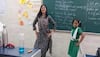 Delhi Teacher-Student dance on Sapna Chaudhary's Chatak-Matak... Netizens love it (Video)