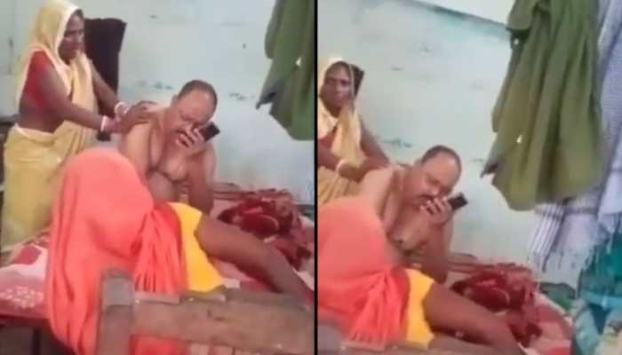 Watch: Woman, seeking bail for her son, made to give massage to Bihar cop inside police station