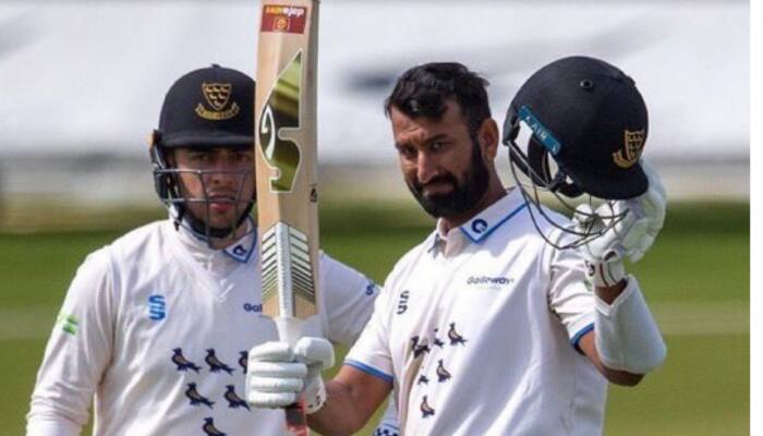 Far away from IPL 2022 noise, Cheteshwar Pujara slams 3rd ton in County Championship for Sussex 