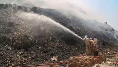 Firefighting at Bhalswa landfill site in Delhi continues for fifth day
