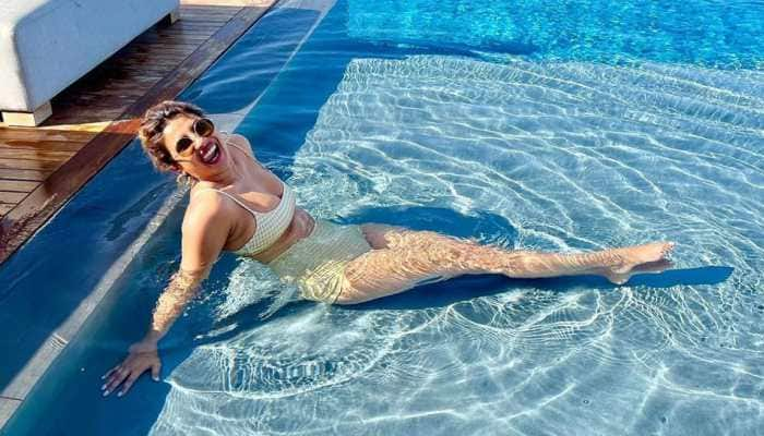 Priyanka Chopra&#039;s &#039;Instagram vs Reality&#039; is all about sunshine bikini set, pool shenanigans on a hot summer day - In Pics