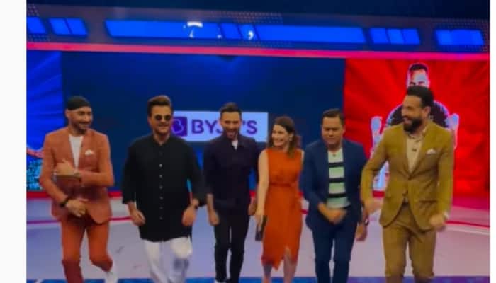 WATCH: Harbhajan Singh and Irfan Pathan match Anil Kapoor on tune of &#039;My Name is Lakhan&#039;