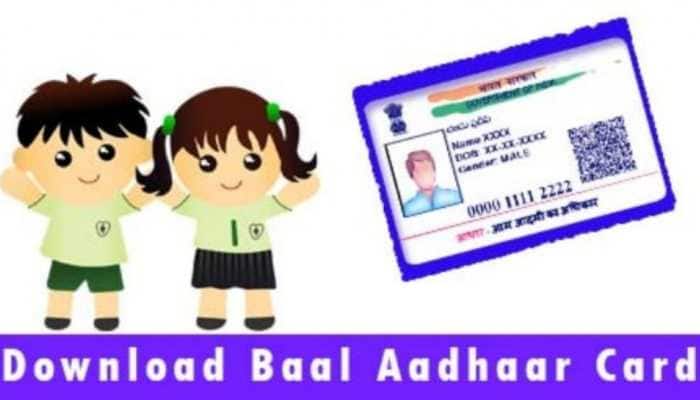 Aadhaar Card for Children: Here's how to apply for Blue Aadhaar or Baal  Aadhaar | Personal Finance News | Zee News