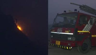 Delhi’s Bhalswa landfill fire rages for sixth day, firefighters continue try to douse blaze