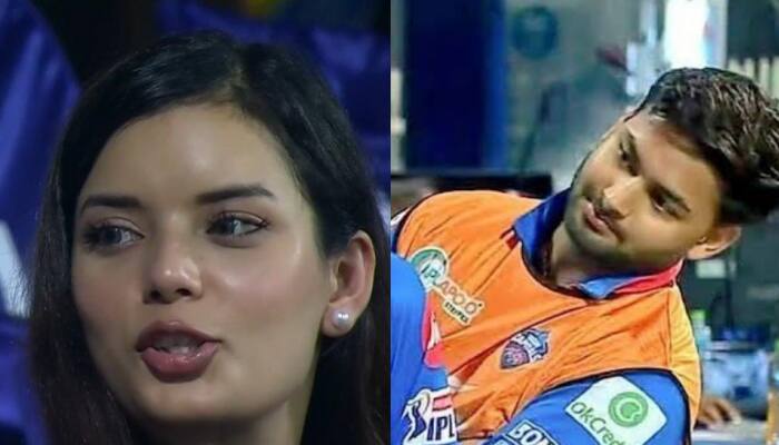 DC vs LSG IPL 2022: Rishabh Pant&#039;s girlfriend Isha Negi cheers for boyfriend from stands, SEE PIC