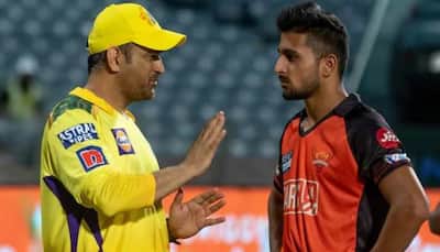 IPL 2022: MS Dhoni shares tips with IPL's fastest bowler Umran Malik after CSK vs SRH game - Watch 