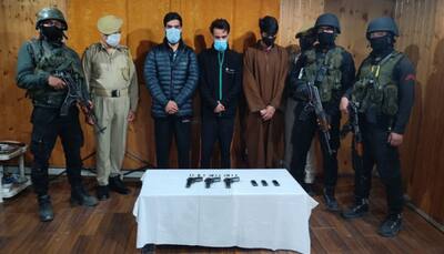 3 LeT terrorists arrested in Sopore, ammunition recovered: J&K Police