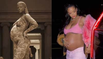 Preggers Rihanna honoured with glorious statue at Met Gala 2022 - Watch