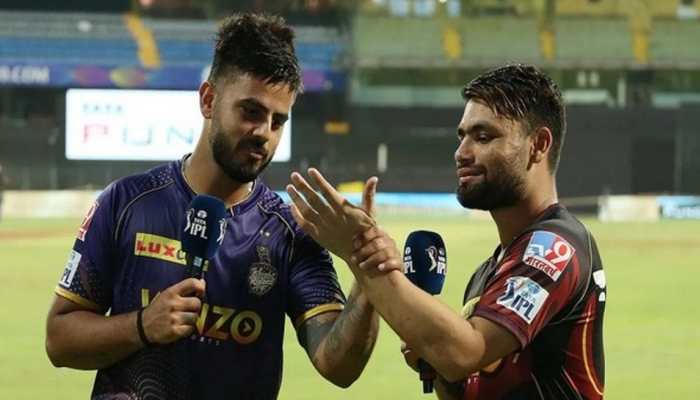 IPL 2022: KKR&#039;s Rinku Singh wrote &#039;50 not-out&#039; on his hand before playing match-winning knock vs RR - WATCH