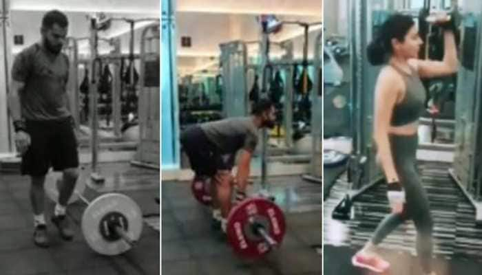 IPL 2022: RCB star Virat Kohli hits gym with wife Anushka Sharma ahead of CSK clash - WATCH