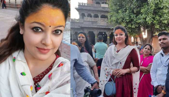 Tanushree Dutta escapes a &#039;freak car accident&#039; on way to Mahakaal temple in Ujjain after brakes fail!