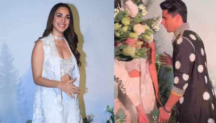 Amid break-up rumours, Sidharth Malhotra and Kiara Advani spotted together at Arpita Khan&#039;s Eid bash - VIDEO 