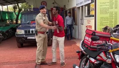 Madhya Pradesh police shows humanity, gifts Hero HF Deluxe bike to Zomato delivery boy