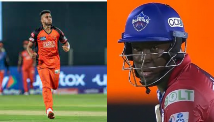 IPL 2022: Rovman Powell smashes Umran Malik all over park to set Twitter on fire, check reactions IPL 2022: Rovman Powell smashes Umran Malik all over park to set Twitter on fire, check reactions