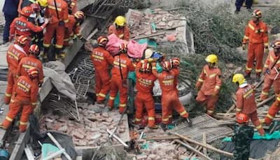 53 dead in China building collapse; search for trapped ends as rescuers find 10 survivors 