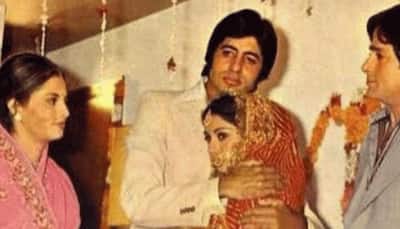 Poonam Dhillon shares throwback pic with Amitabh Bachchan from first film, Shashi Kapoor looks on 