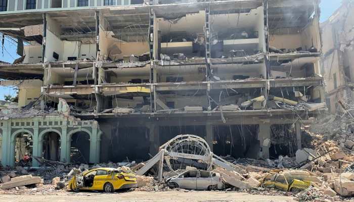 Blast at iconic Havana hotel kills at least 22, injures over 70; gas leak blamed