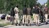 Policeman injured