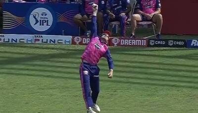 PBKS vs RR IPL 2022: WATCH Jos Buttler take a stunning one-handed catch to dismiss Shikhar Dhawan