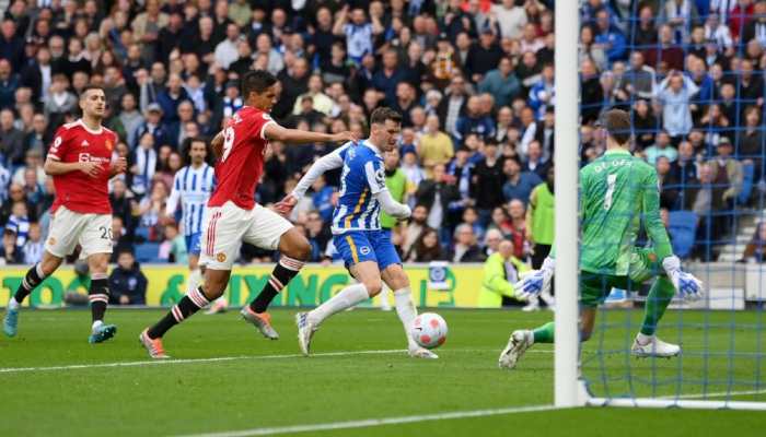 Cristiano Ronaldo's Manchester United suffer 4-0 defeat against Brighton &amp; Hove Albion