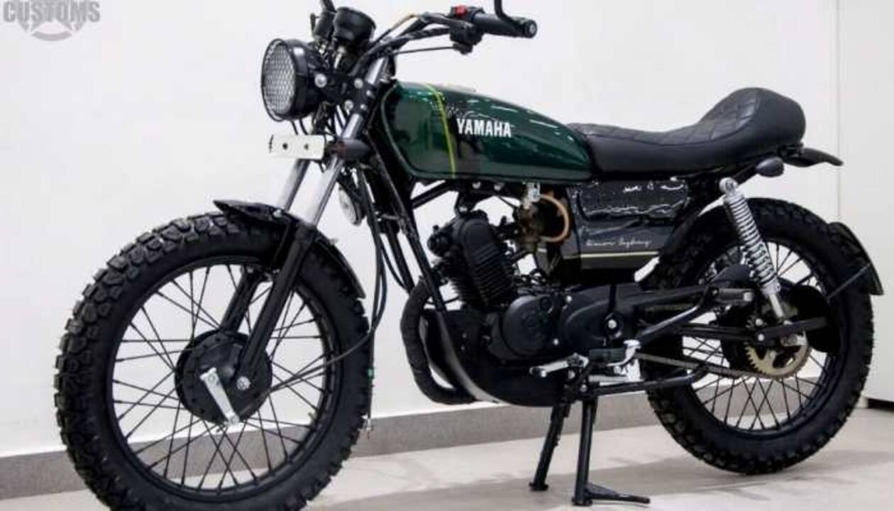 This Retro Bike Is Actually A Modified Yamaha Libero Underneath Looks Modern Auto News Zee News