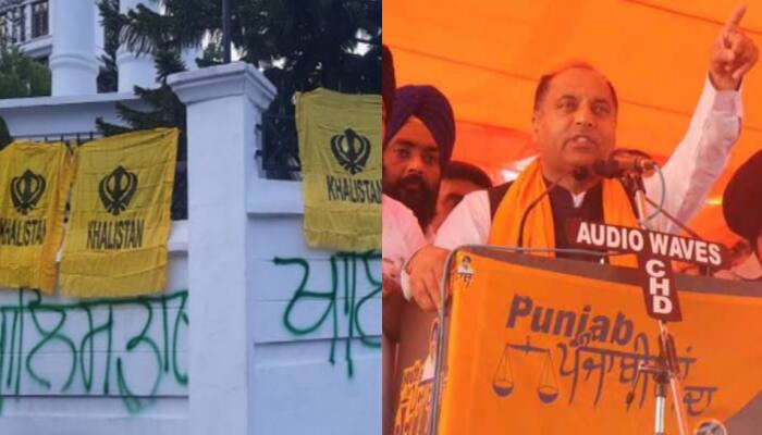 Khalistani flags put up at Himachal Pradesh Assembly&#039;s gate, CM orders SIT probe