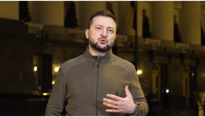 Ukrainian president Volodymyr Zelenskyy's khaki fleece jacket auctioned for over Rs 85.5 lakh in London