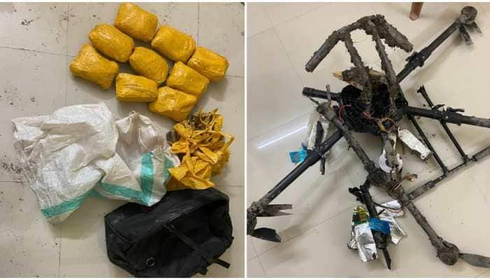 BSF foils yet another smuggling attempt by Pakistani drone, seize 10 kg heroin in Punjab