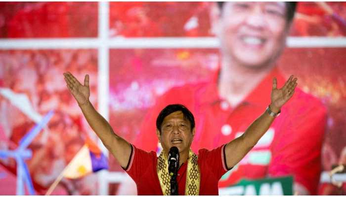 Former dictator&#039;s son Ferdinand Marcos Jr wins Philippines presidential election