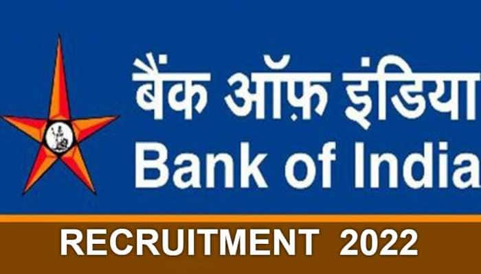 Bank of India (BOI) Recruitment 2022