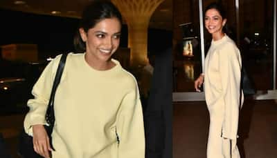 Deepika Padukone heads to Cannes on jury duty, wears beige co-ord set for airport look: Video