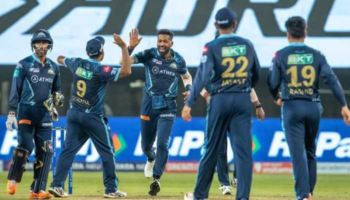 IPL 2022: Hardik Pandya&#039;s Gujarat Titans seal playoff berth with massive win over Lucknow Super Giants