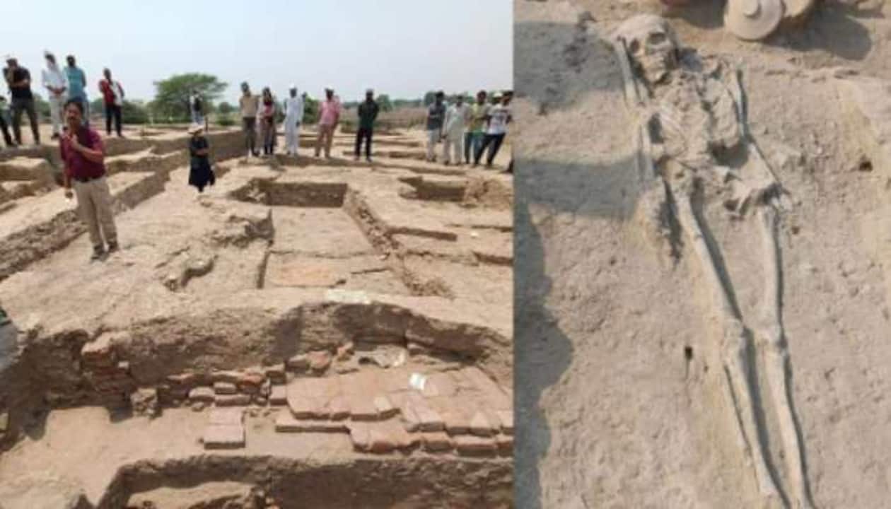 Harappan civilization: ASI digs up millennia-old planned city in Haryanas  Rakhigarhi, check details | India News | Zee News
