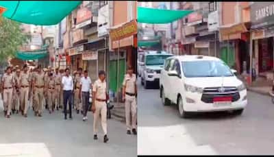 Hanumangarh clashes: VHP leader injured, Rajasthan police conduct flag march