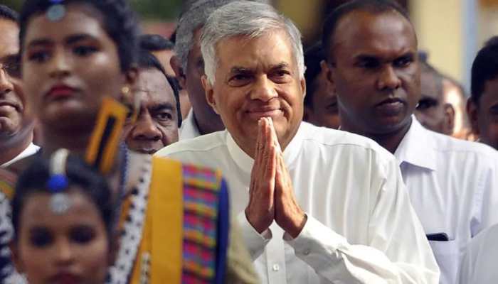 Ranil Wickremesinghe to be sworn-in as Sri Lanka's new Prime Minister; Mahinda Rajapaksa, 16 others barred from travelling overseas