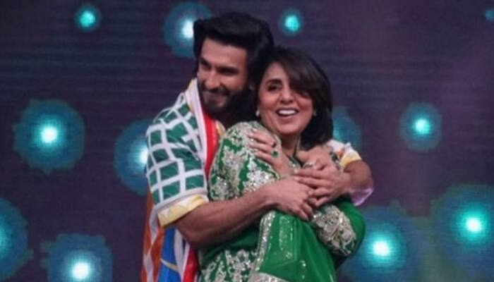 Ranveer Singh dances with and hugs Neetu Kapoor, says he is a ‘huge Rishi Kapoor fan’