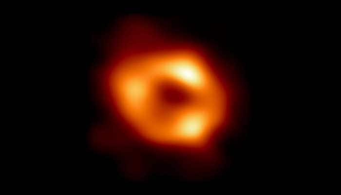 In a first, scientists reveal image of supermassive black hole at Milky Way&#039;s center– See pic