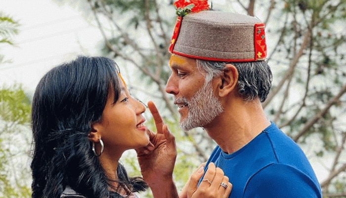 Milind Soman's wife Ankita Konwar drops romantic photo, pens adorable note: SEE PIC