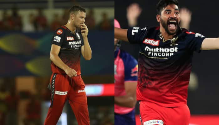IPL 2022: Mohammed Siraj, Josh Hazlewood slammed by RCB fans after going for 100 runs together in 6 overs