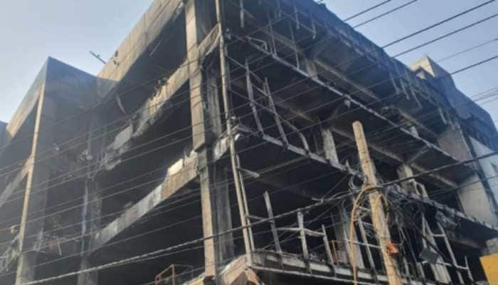 Mundka fire: Charred human remains found during search operation, death toll may rise