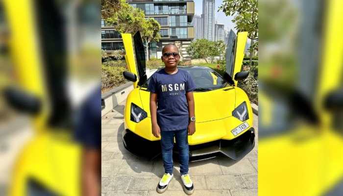 10-year-old African boy&#039;s birthday gift is a Lamborghini Aventador worth Rs 2.82 crore