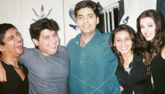 Farah Khan's throwback pic of housewarming party features Karan Johar in non-designer clothes, Aishwarya sporting sindoor!
