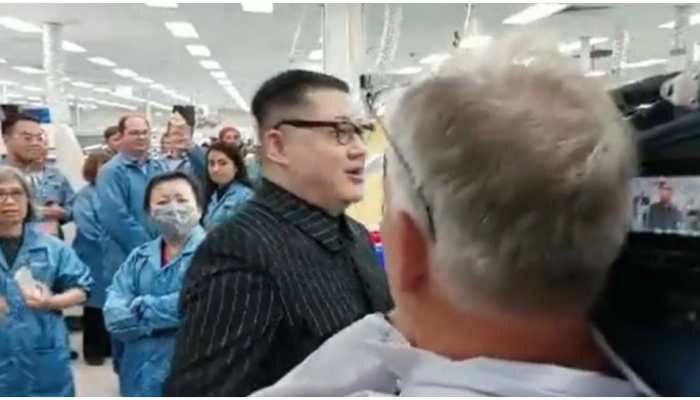 Kim Jong Un&#039;s look-alike interrupts Australian PM Scott Morrison&#039;s election campaign- Watch viral video
