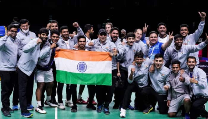 India clinch Thomas Cup title: PM Narendra Modi, Virat Kohli congratulate Indian men&#039;s badminton team, check here