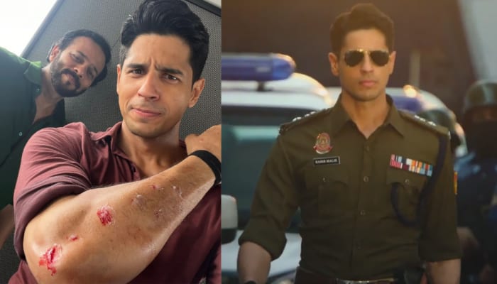 Sidharth Malhotra hurt while filming action sequences for Rohit Shetty’s ‘Indian Police Force’