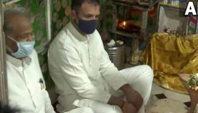 After Udaipur 'Chintan Shivir', Rahul Gandhi with Rajasthan CM Ashok Gehlot offers prayers at temples in Dungarpur