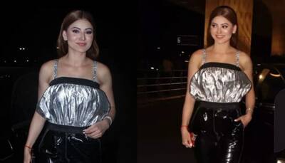 Urvashi Rautela to make her Cannes debut for her film 'The Legend', spotted at airport: PICS